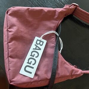 BAGGU Mini Nylon Shoulder Bag